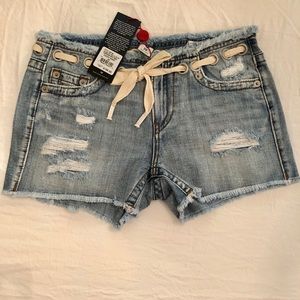 True Religion Denim Shorts size 25